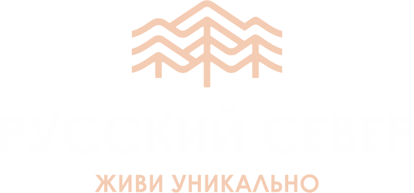 Логотип СК «Русский Север» Строительство загородных домов